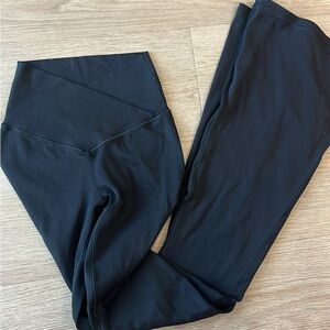 Aerie Black Flare Leggings